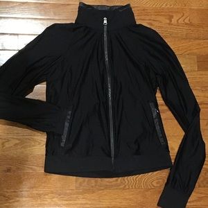 RESERVED LULU Mesh Lightweight Full-Zip Jacket